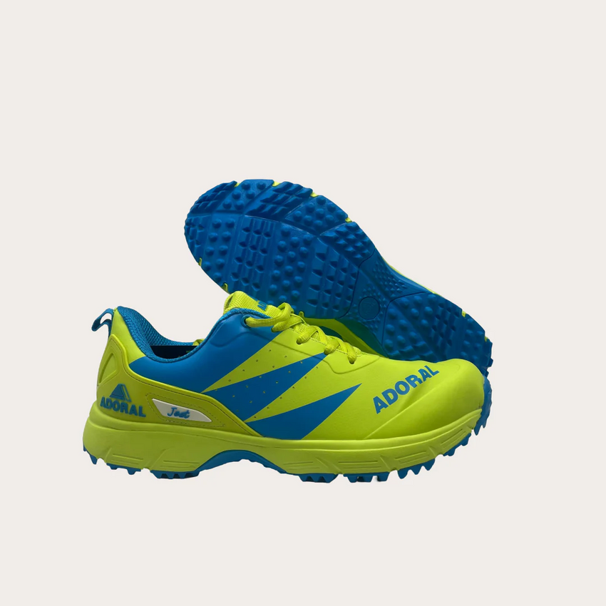 ADORAL JEET GREEN BLUE CRICKET SHOES