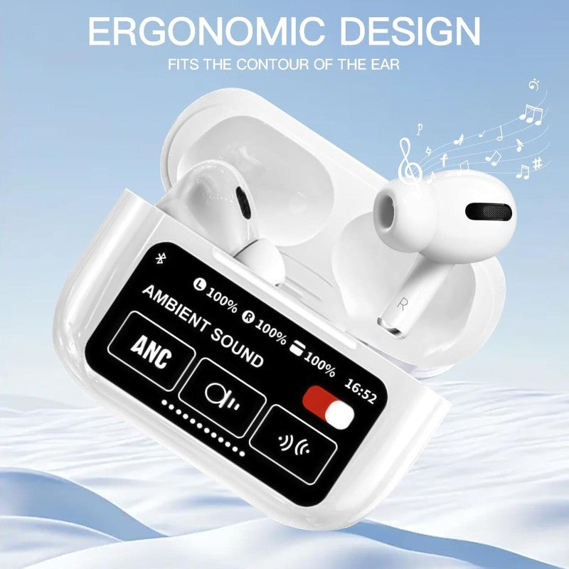 ANC/ENC Dauble Dark Noise Reduction Touch Control Bluetooth Earbuds